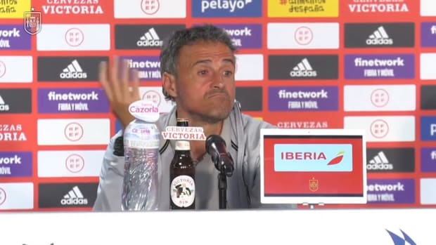 Luis Enrique on the criticism Eric García gets